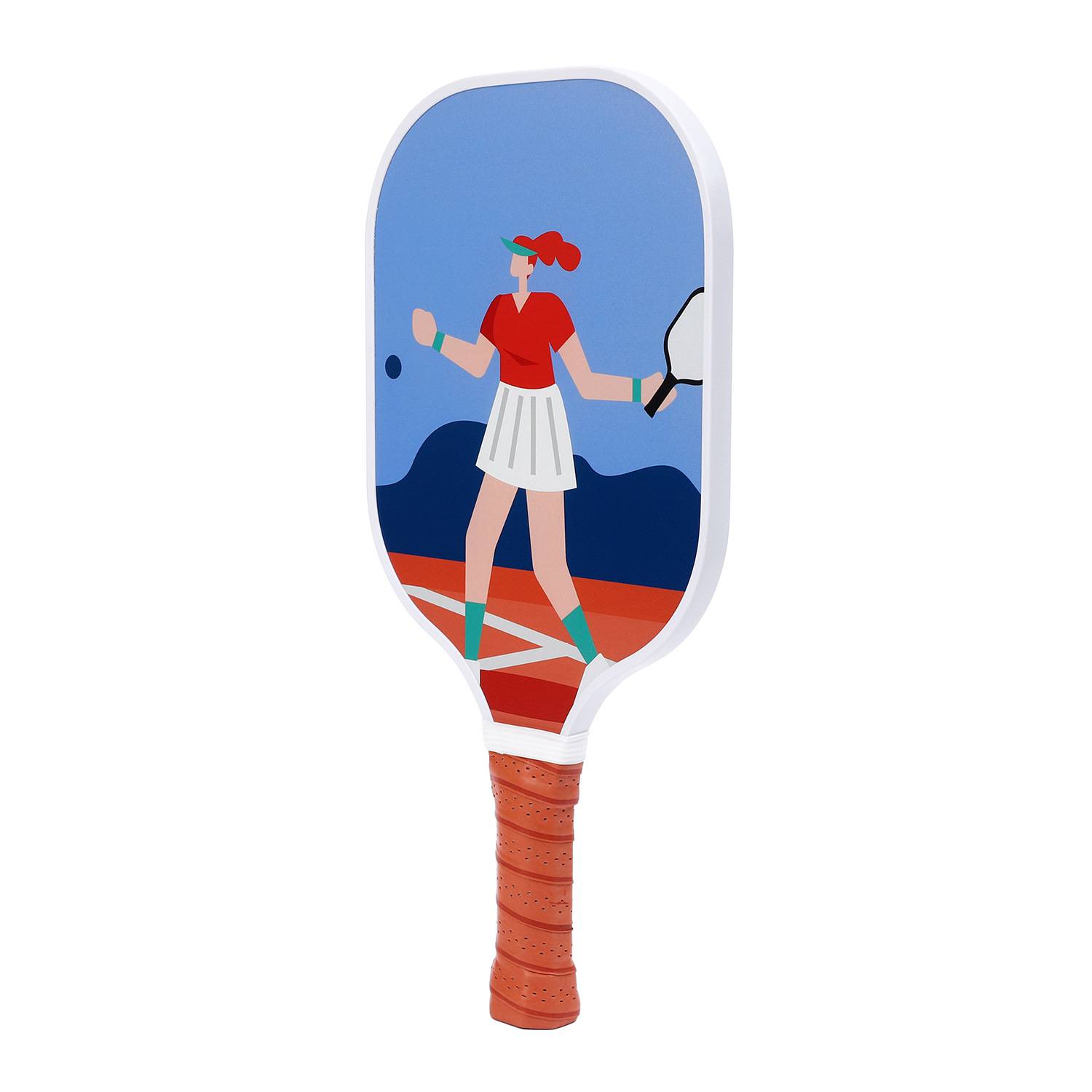 [Glass Fiber] Single racket [Bubble bag packaging] [Model 210]